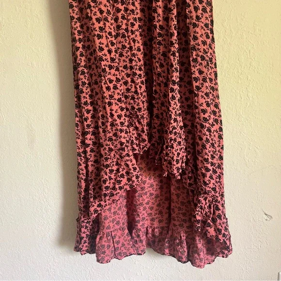 NWT Patrons Of Peace High To Low Maxi Dress in Floral Print - Picture 7 of 7